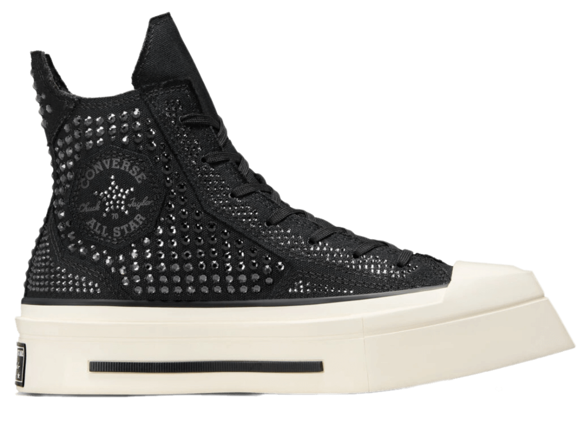 Converse Chuck Taylor All Star 70 Hi De Luxe Squared - Swarovski Black
