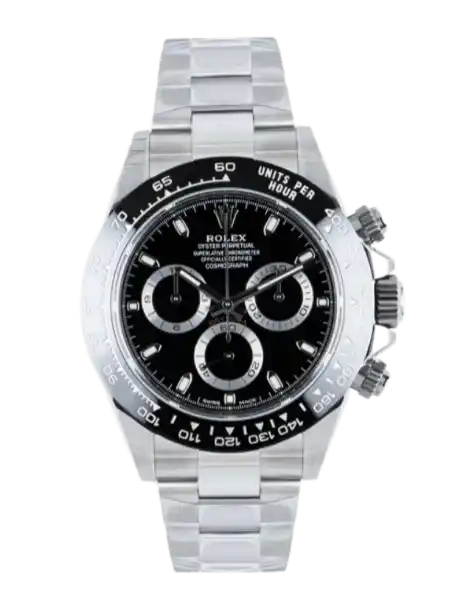 Rolex Daytona Black Dial - 40mm, Steel (2024)