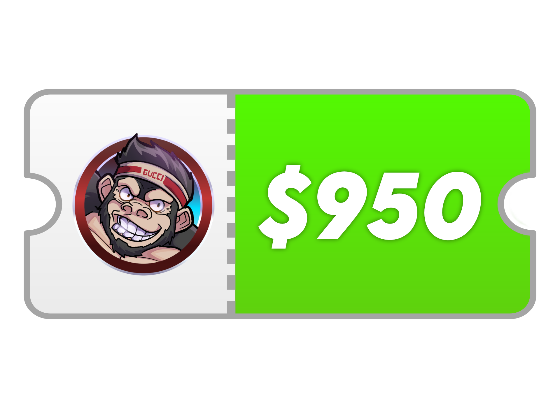 $950 Voucher