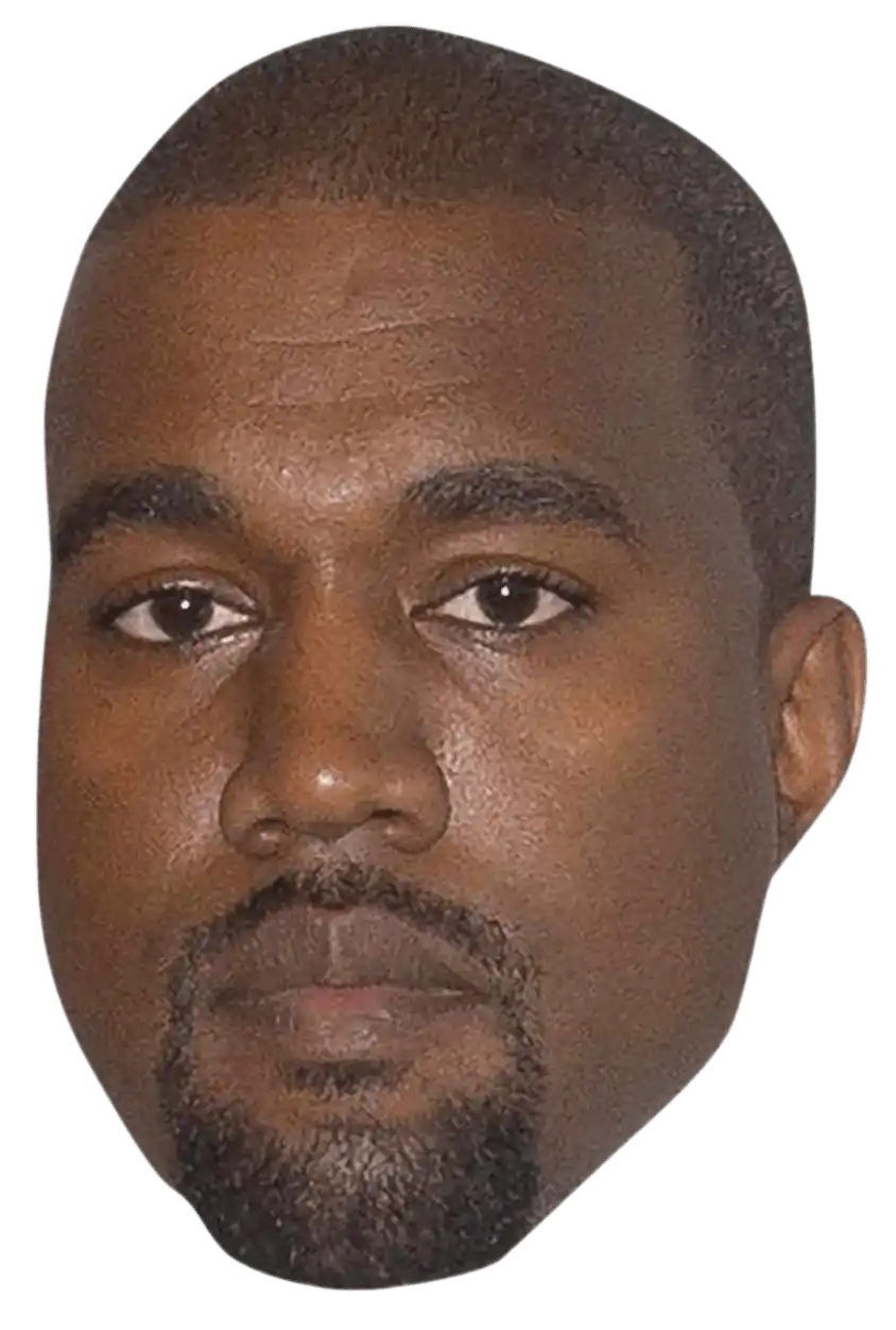 Kanye West Face Cutout