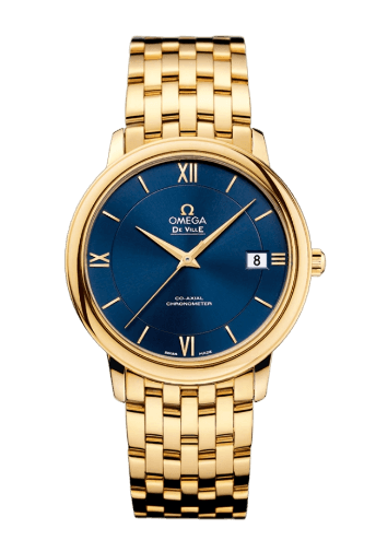 Omega De Ville Prestige - 36.8mm, Yellow Gold On Yellow Gold
