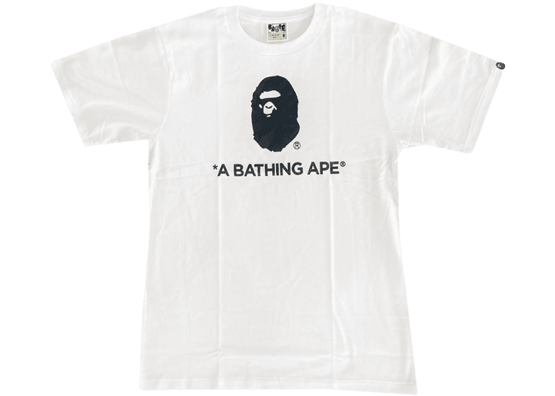 BAPE Happy New Year Ape Head Tee (SS22) - White