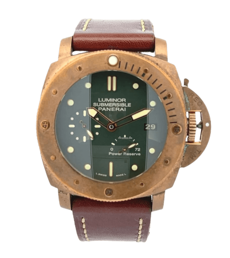 Panerai Luminor Submersible Green Dial - 47mm, Bronze (2016)