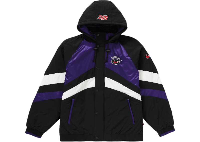 Supreme Nike Hooded Sport Jacket - Purple