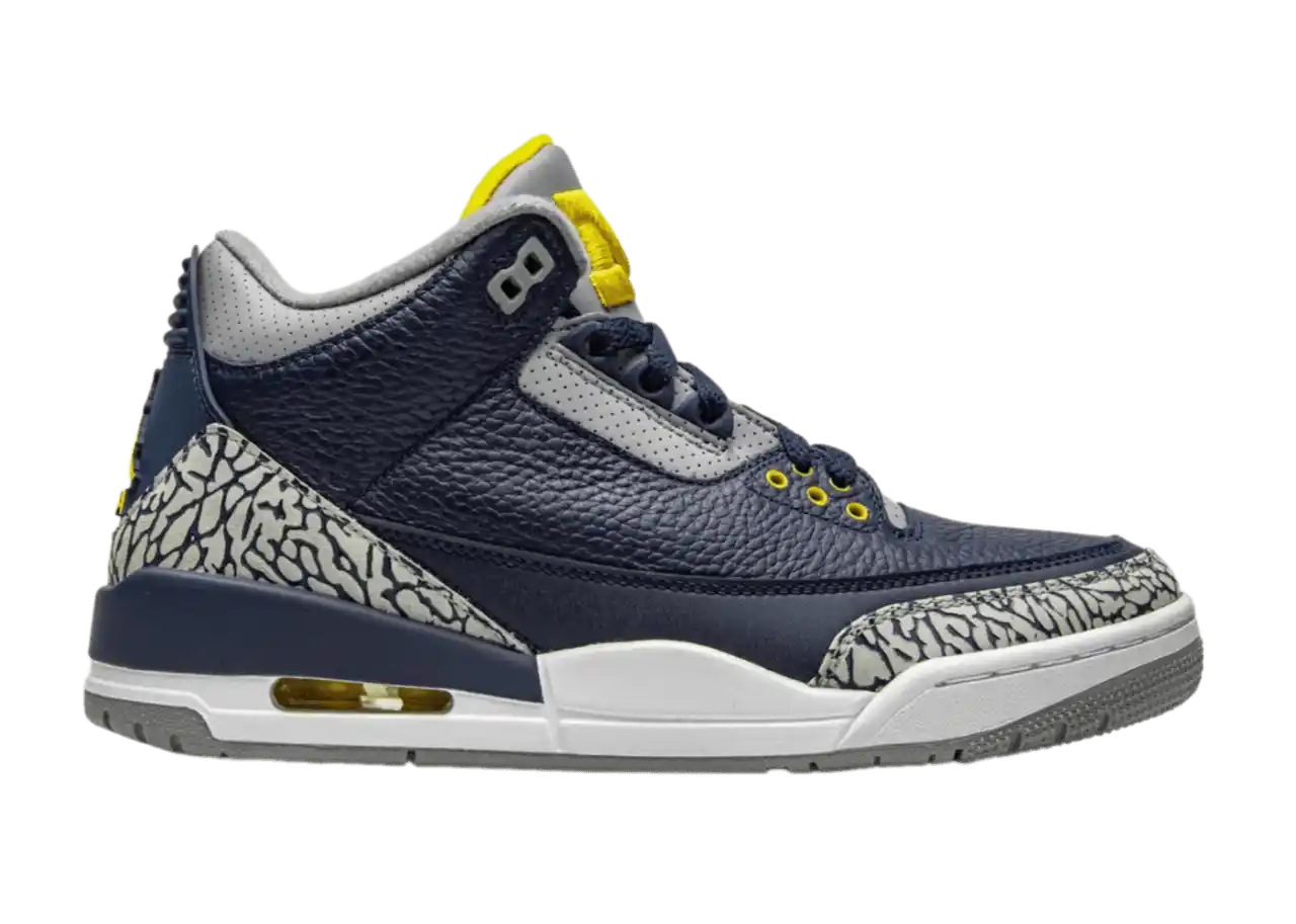 Jordan 3 Retro - Michigan PE