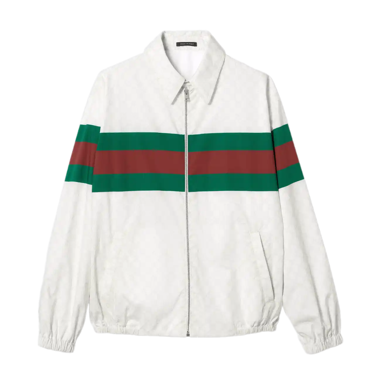 Gucci GG Print Cotton Jacket - White