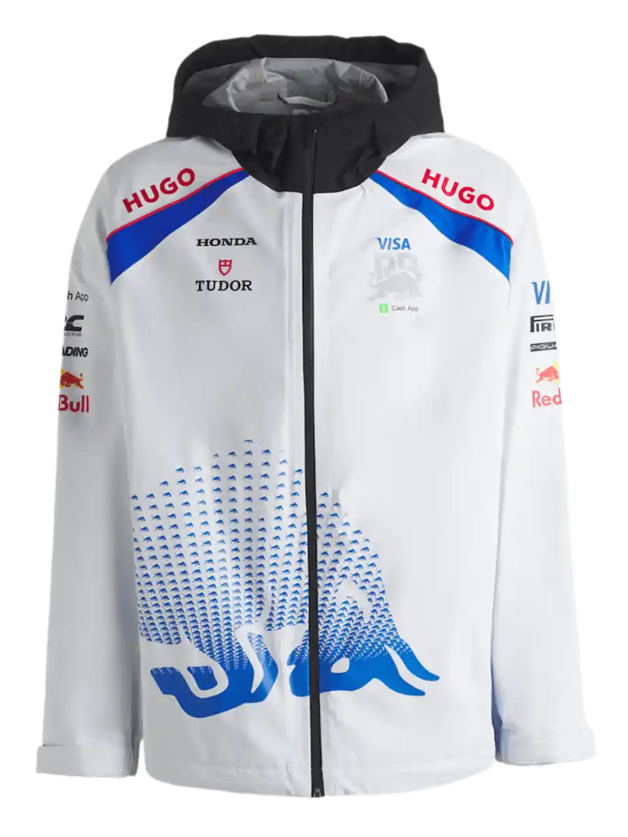 Red Bull Replica Regenjacke - White