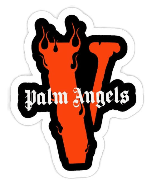 Palm Angels Flame Sticker