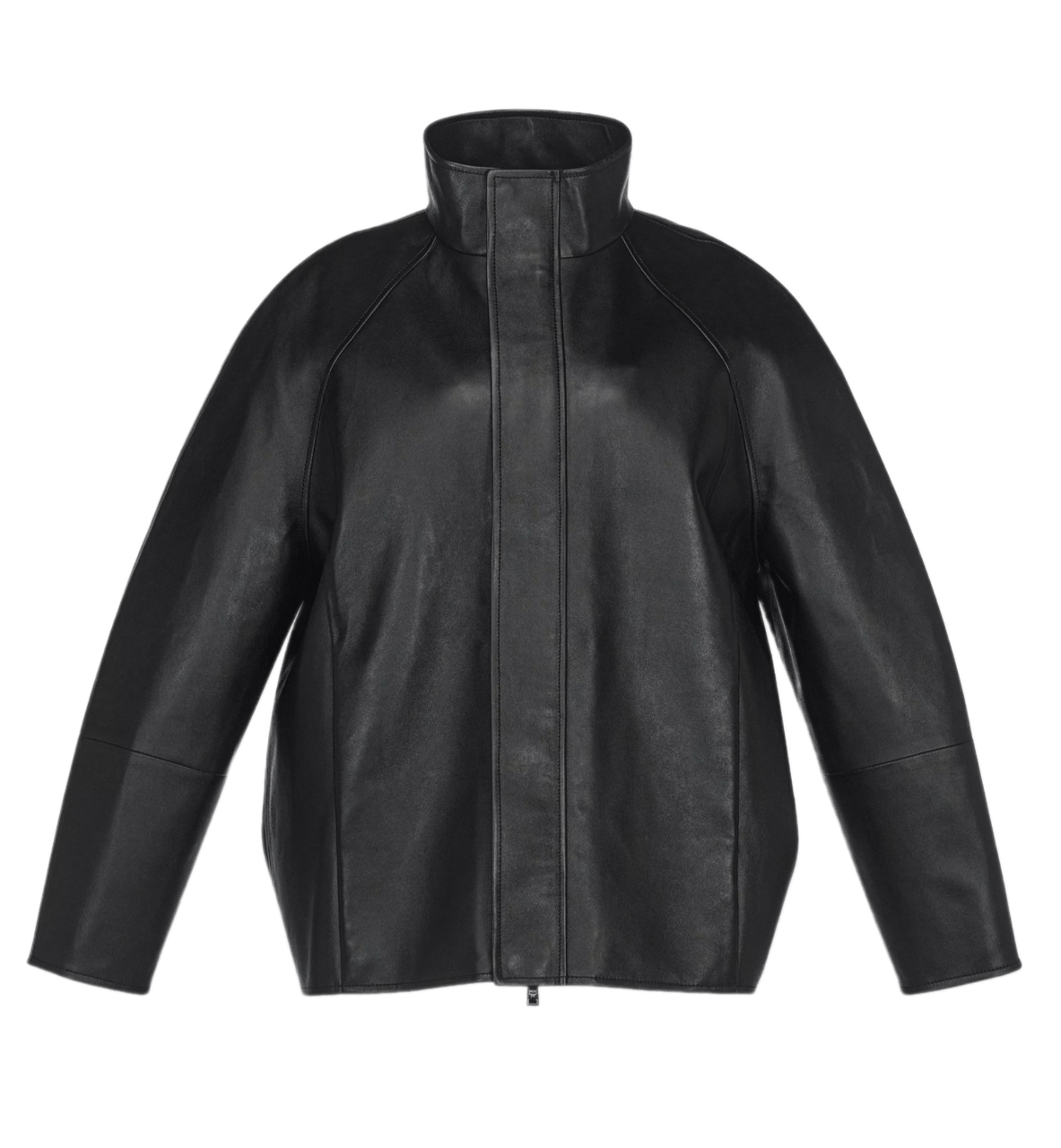 MCM Blouson Leather Jacket - Black
