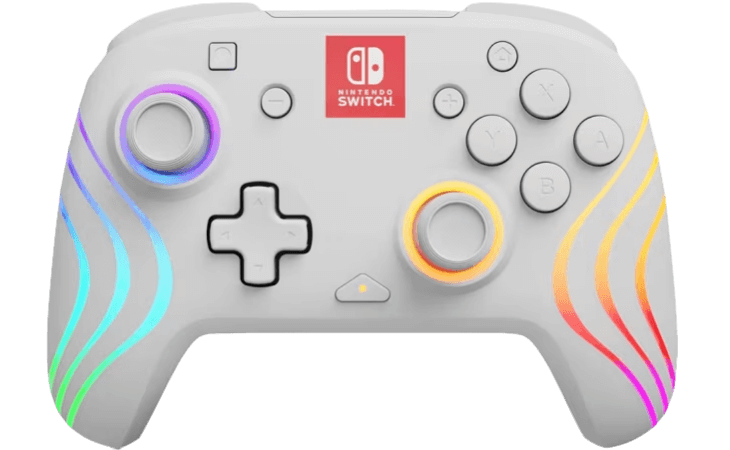Afterglow™ Wave Wireless LED Controller for Nintendo Switch™ - White