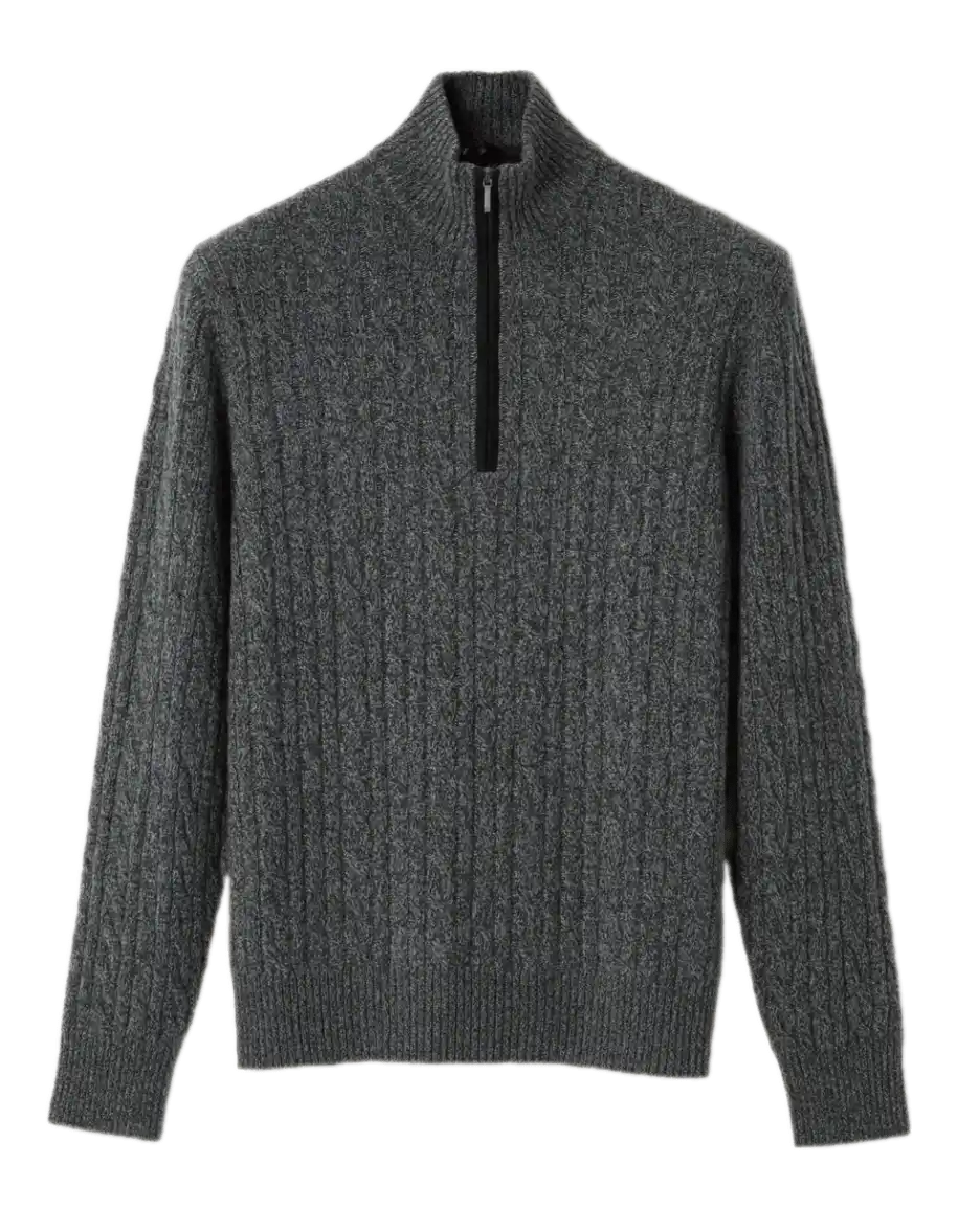 Loro Piana Treccia Sweater - Dark Alley