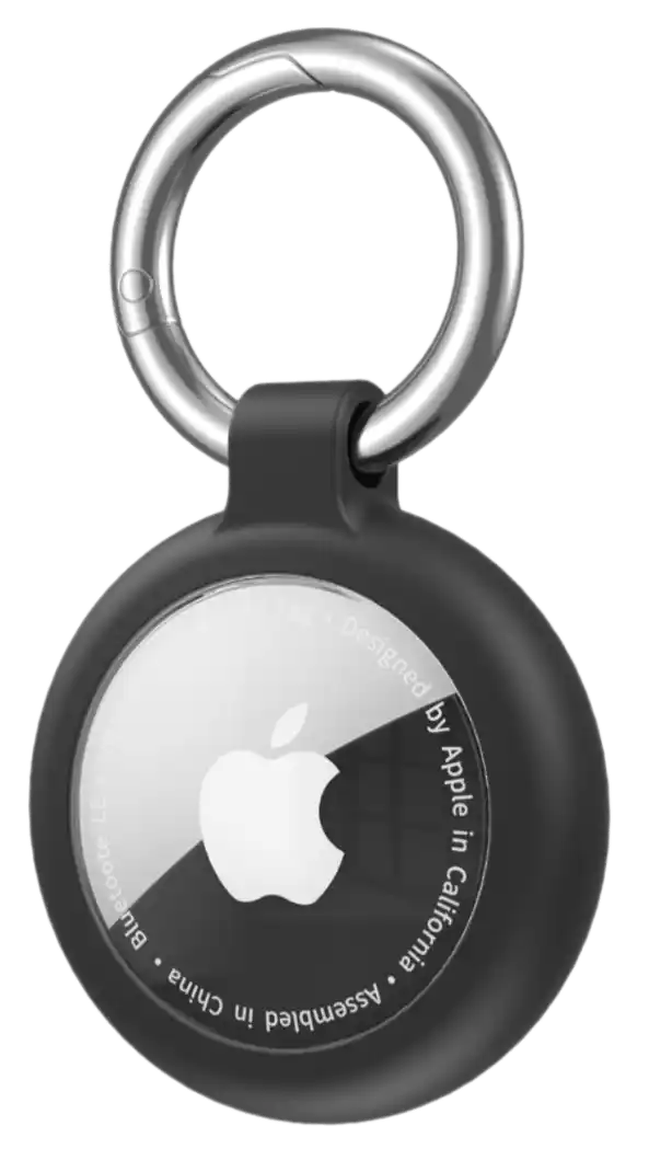 AirTag Holder Silicone Case - Black