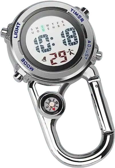 Aceshop Carabiner Watch Digital Clip