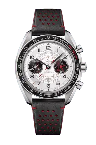 Omega Speedmaster Chronoscope - 43mm, Steel On Leather