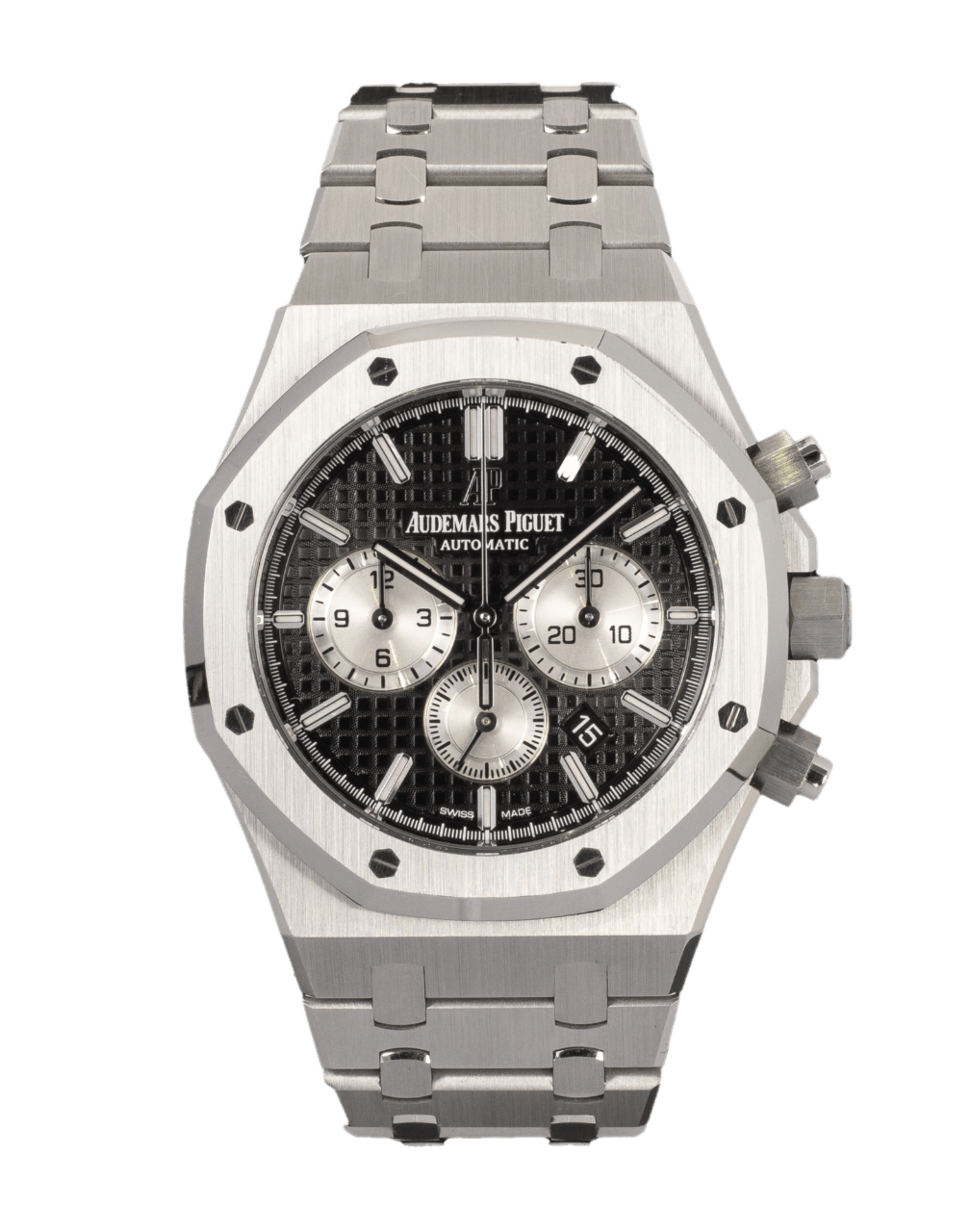 Audemars Piguet Royal Oak Black Dial - 41mm, Steel (2020)