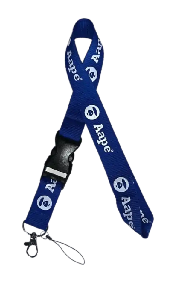 A Bathing Ape Detachable Lanyard - Blue