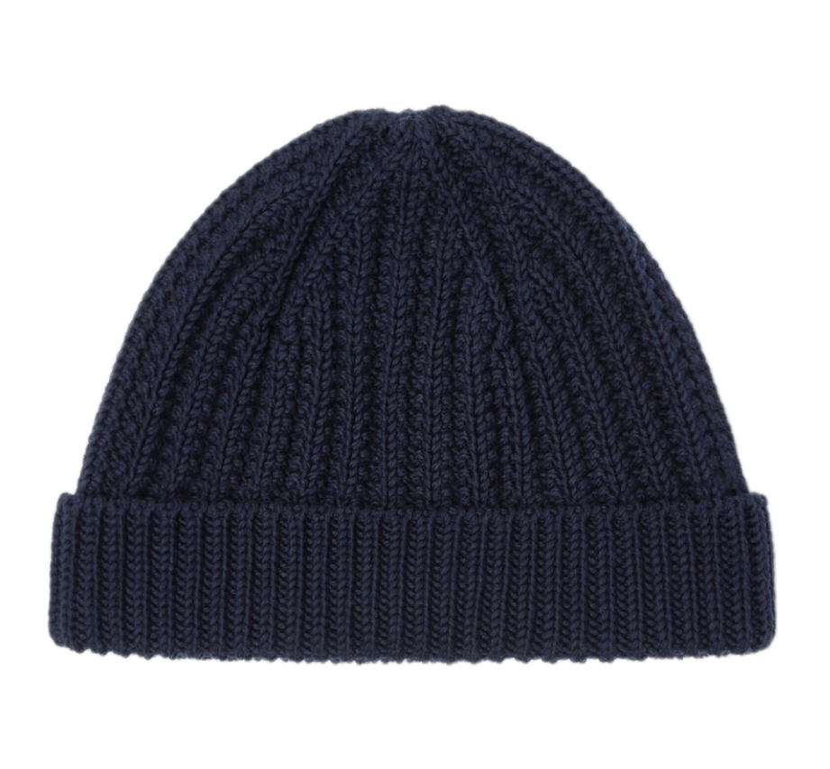Loro Piana Moltrasio Beanie - Navy Blue