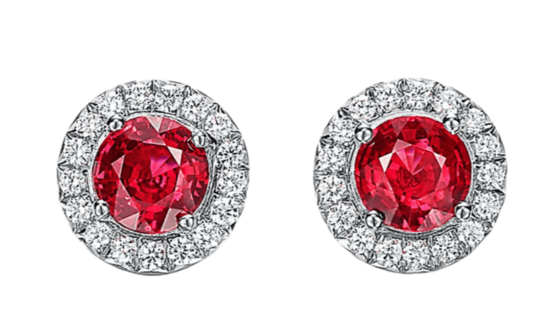 Tiffany Soleste Earrings - Ruby