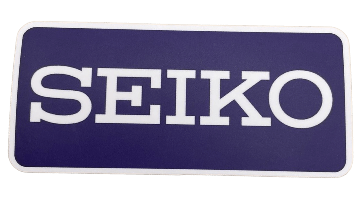 Seiko Logo Sticker