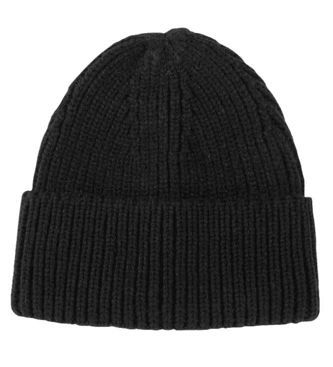 Generic Black Knit Beanie