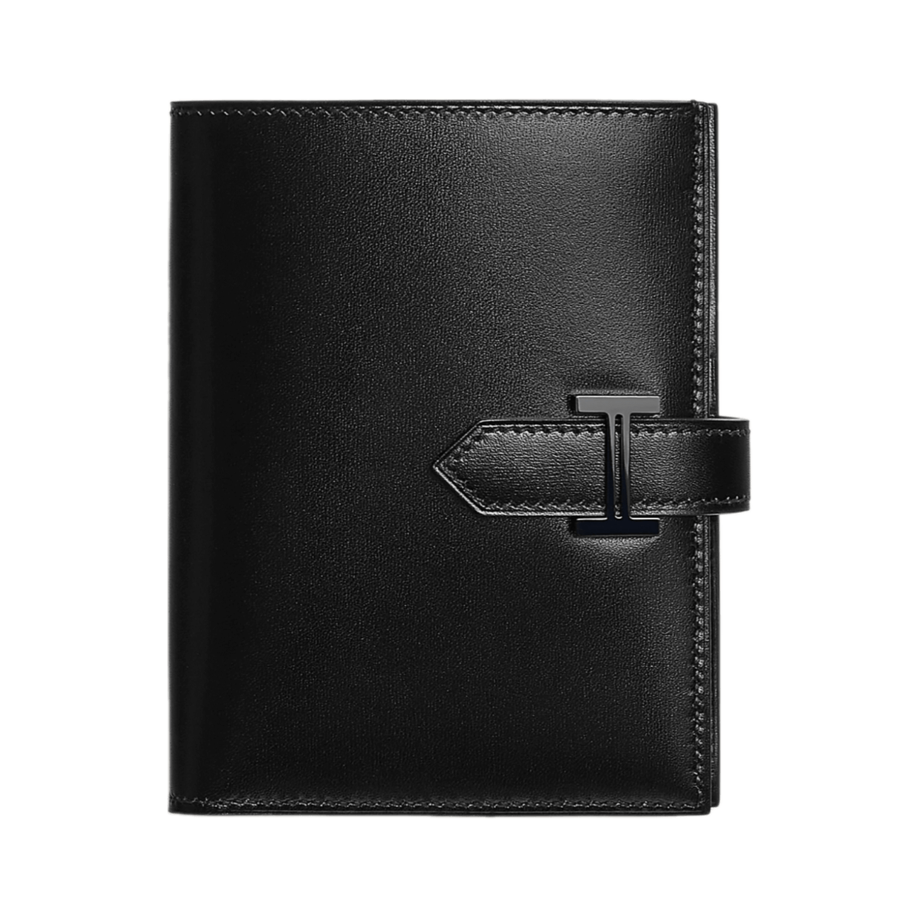Hermès Bearn Compact Monochrome Wallet - Noir