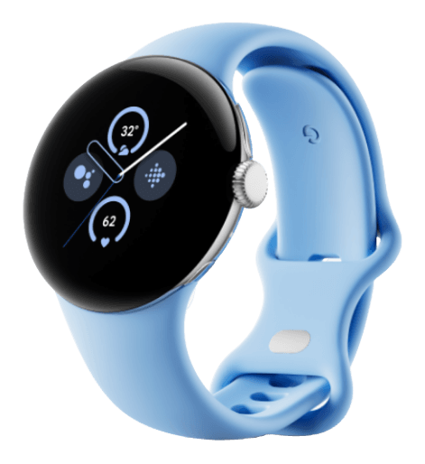 Google Pixel Watch 2 - Silver/Bay