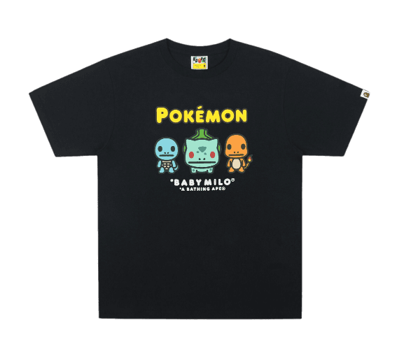 BAPE Pokémon Baby Milo 14 Tee - Black