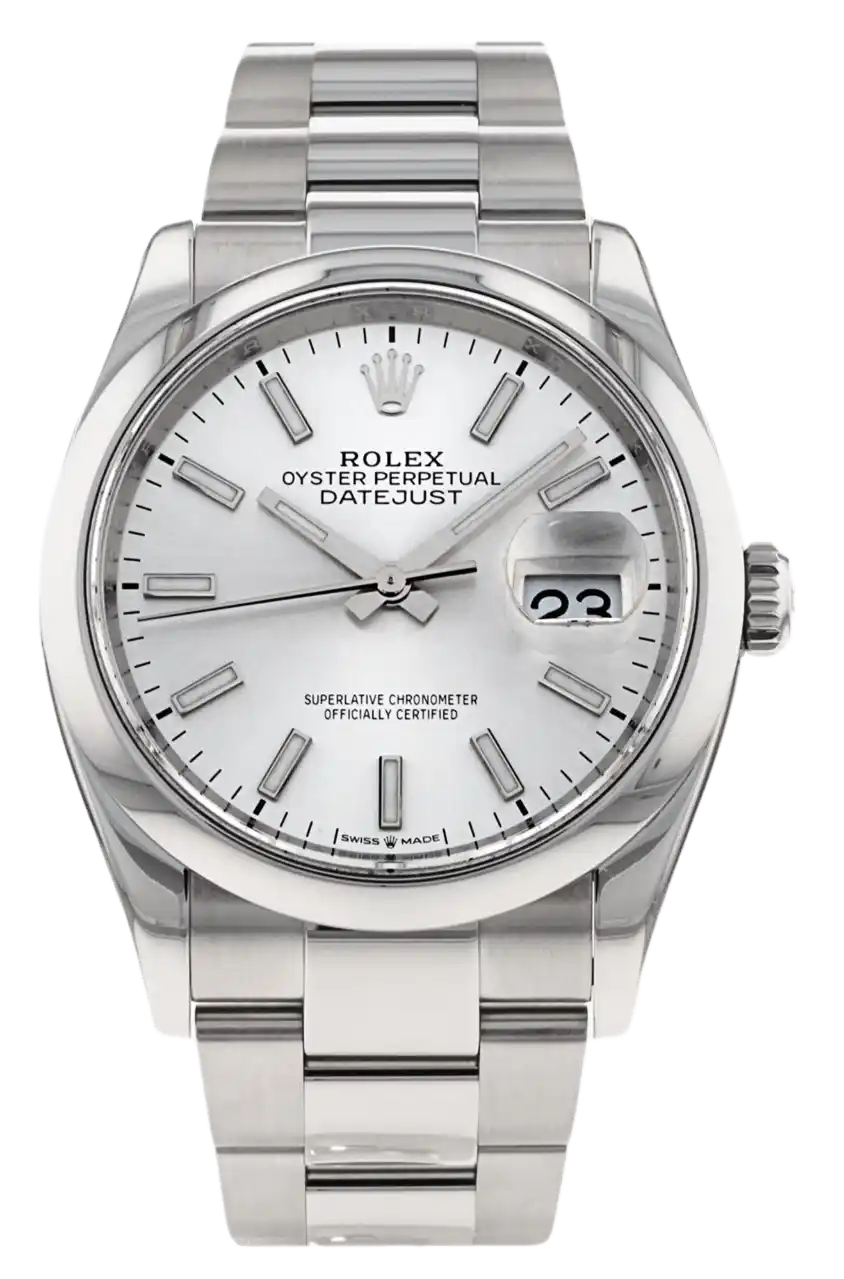 Rolex Datejust Silver Dial - 36mm, Steel (2021)