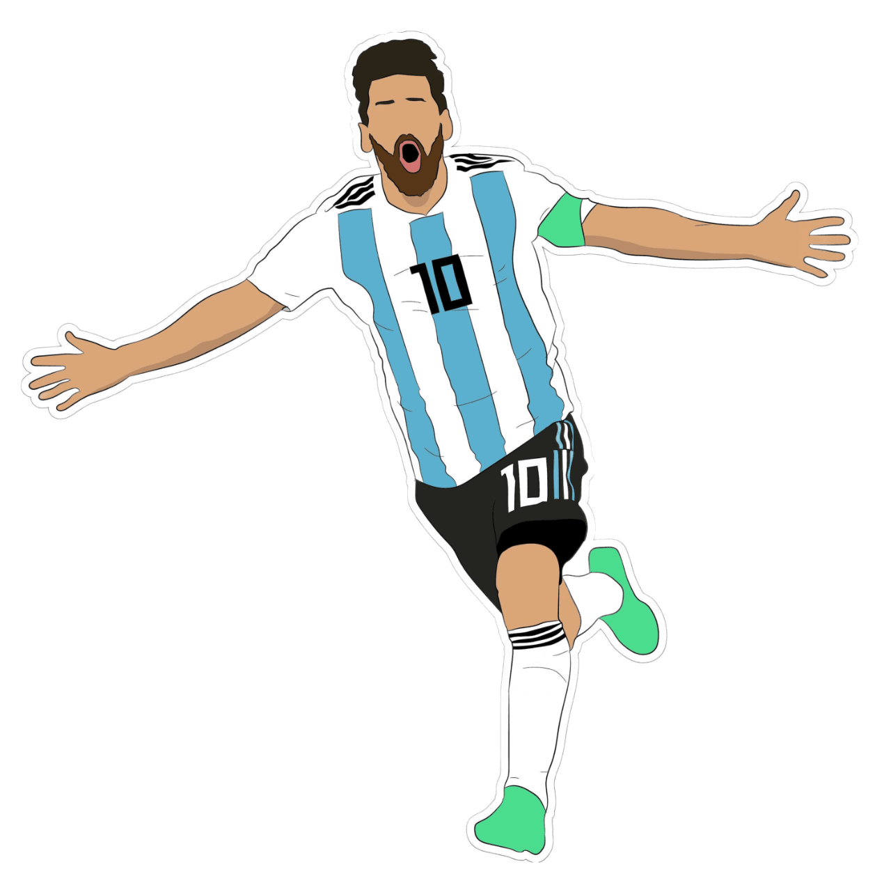 Lionel Messi, Argentina Sticker
