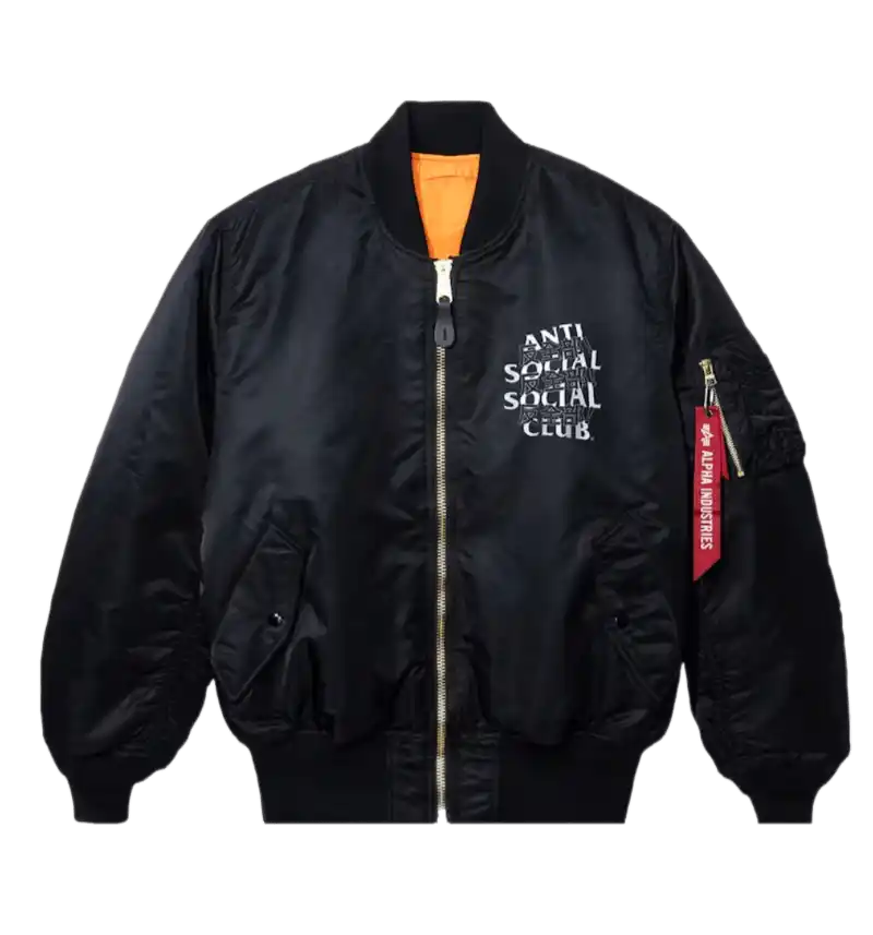 Anti Social Social Club Kaburosai Jacket - Black
