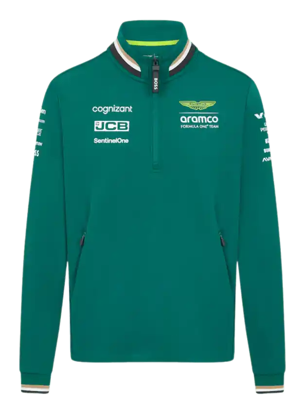 Aston Martin Aramco F1 2024 Team Quarter Zip