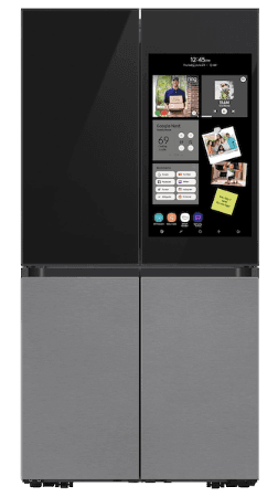 Samsung Bespoke Counter Depth 4-Door Flex Refrigerator - Charcoal