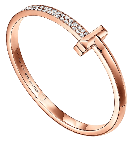 Tiffany T1 Hinged Bangle - 18K Rose Gold
