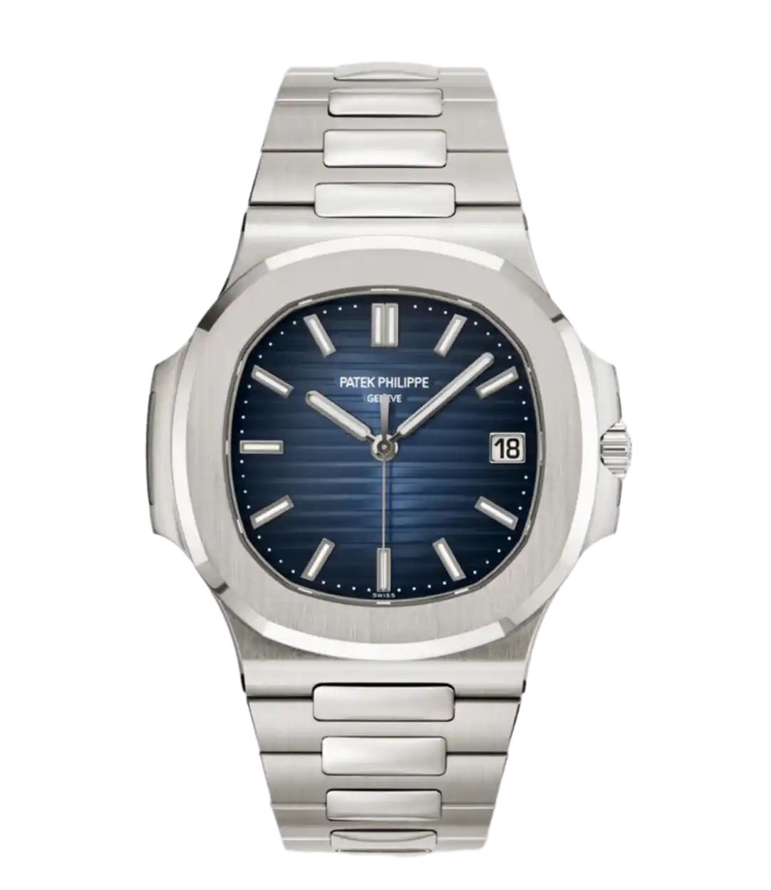 Patek Philippe Nautilus Blue Dial - 41mm, 18K White Gold