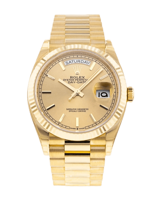Rolex Day-Date 36 Champagne Dial - 36mm, Yellow Gold (2022)