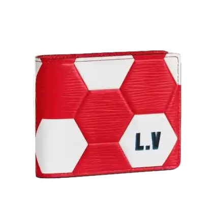 Louis Vuitton Slender Wallet - Hexagonal FIFA World Cup Rouge
