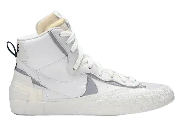 Nike Blazer Mid - Sacai White Grey