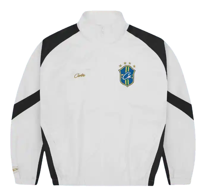 Corteiz Olympic Shuku Jacket Brasil - White/Black