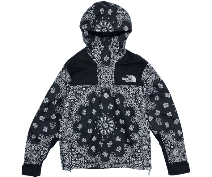 Supreme The North Face Bandana Mountain Jacket - Black