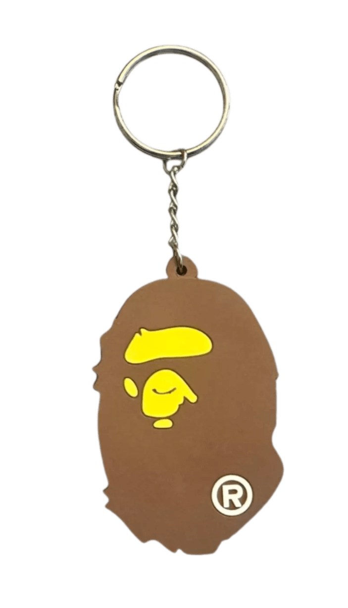 A Bathing Ape Head Classic Logo Keyring