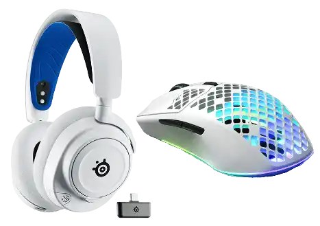 SteelSeries White Out Bundle For PlayStation