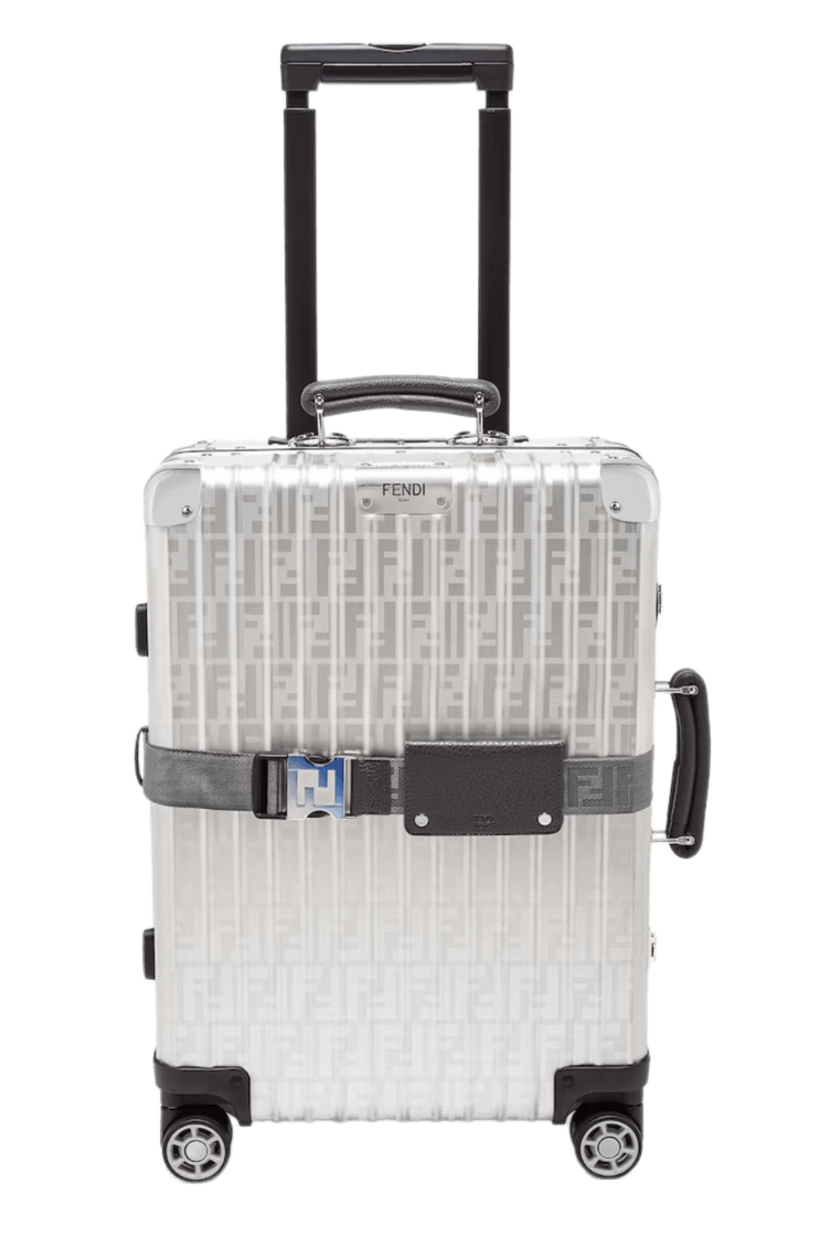 Fendi FF Motif Trolley Cabin Size - Gray