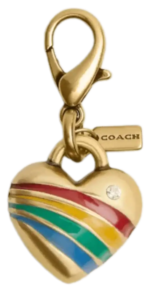 Coach DIY Heart Charm