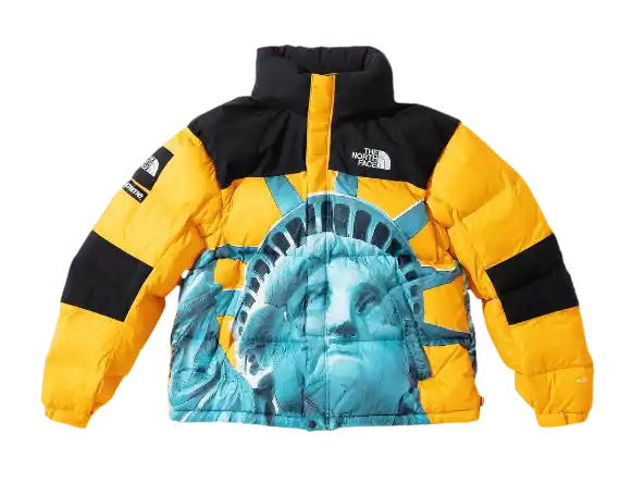 Supreme The North Face Statue of Liberty Baltoro Jacket - Yellow
