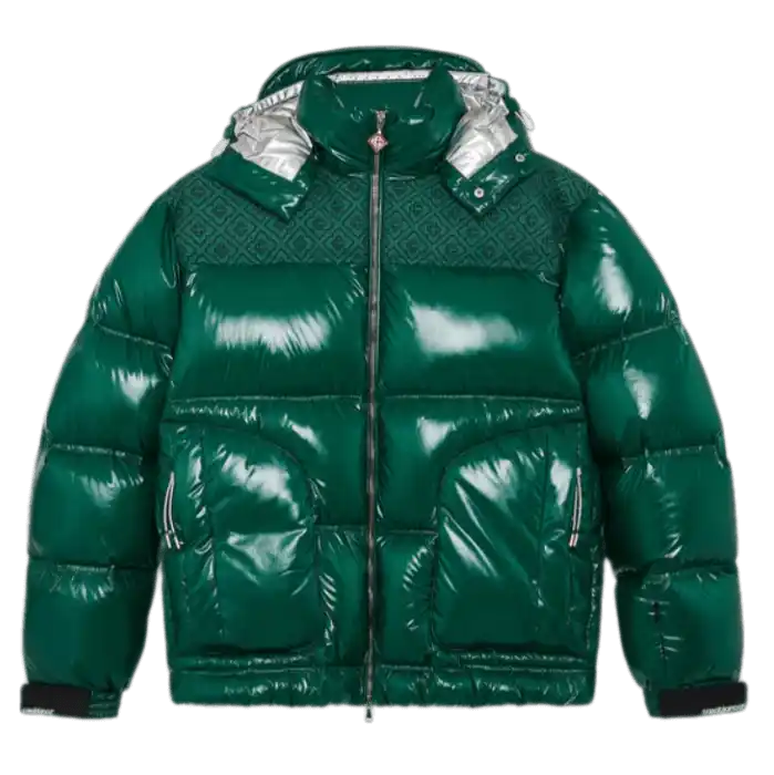 Casablanca Nylon Puffer Jacket - Green