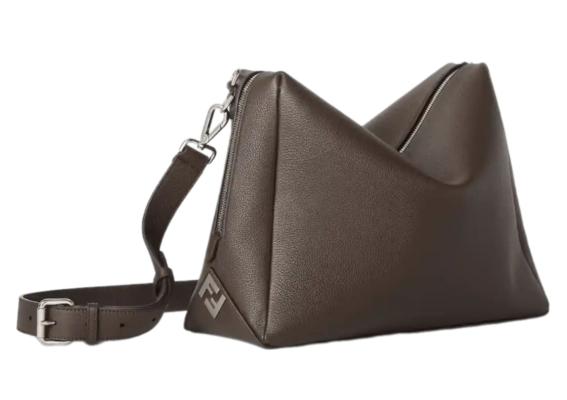 Fendi Lui Large Leather Bag - Brown