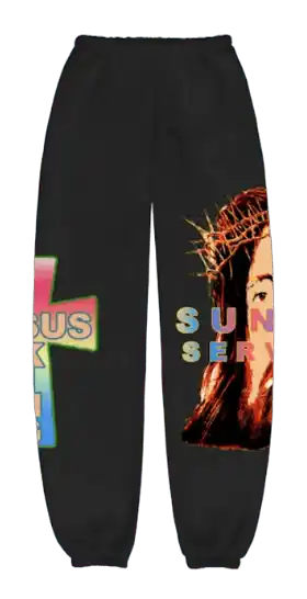 Kanye West AWGE for JIK Cross II Sweatpants - Black
