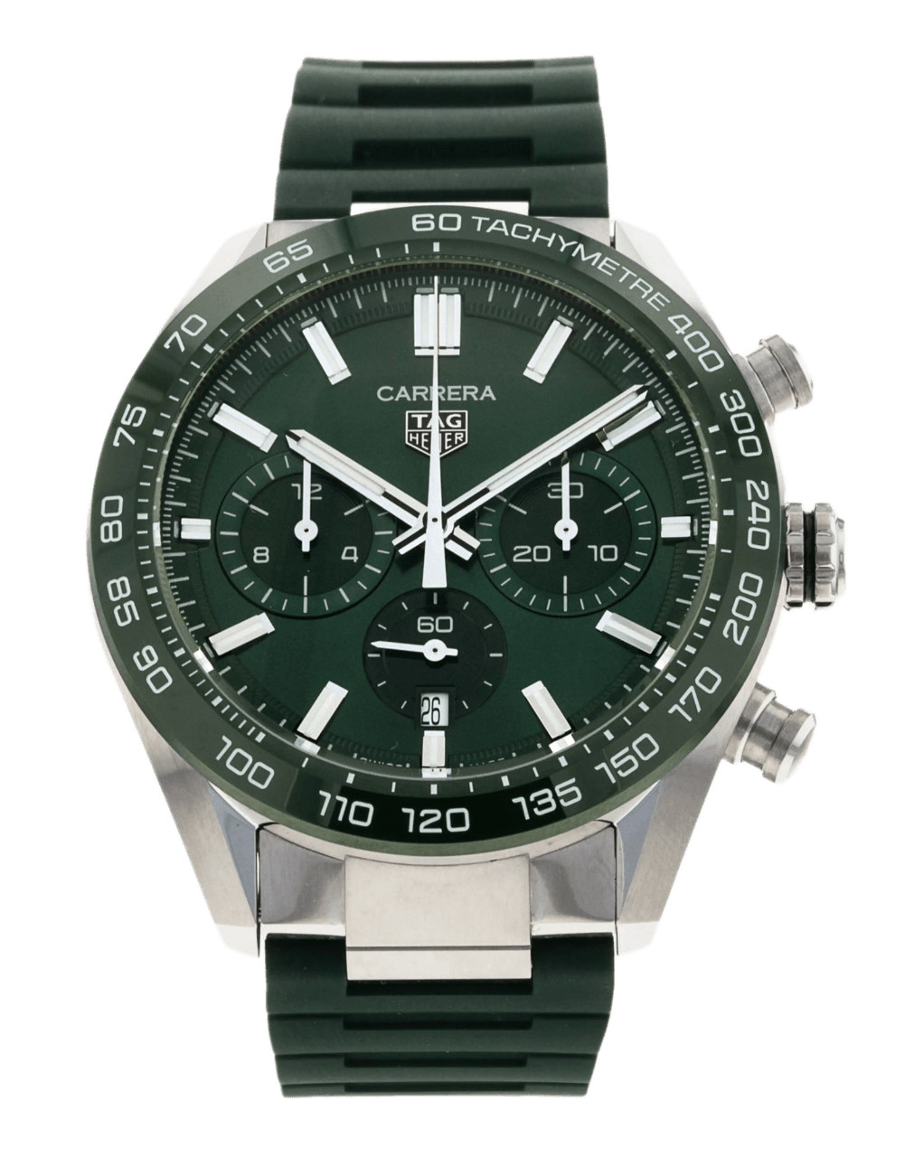 Tag Heuer Carrera Green Dial - 44mm, Steel (2023)