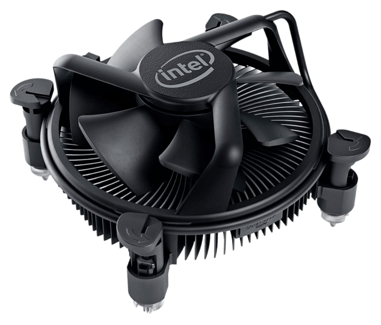 Intel All Black Stock Cooler