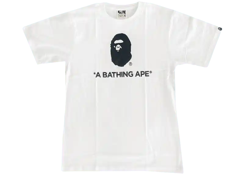 BAPE Happy New Year Ape Head Tee (SS22) - White